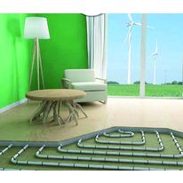 Plancher réversible basse température sur dalle plane | Duance ENR