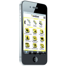 Outil mobile d?’aide et conseil avec lecteur de codes intégré | Weber FR