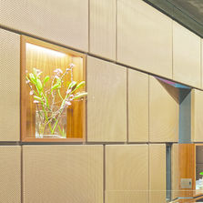 Tissus métalliques pour l'agencement de murs | Revêtement de murs avec les toiles pour l'architecture