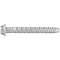 Vis zinguée à béton à tête hexagonale avec collerette | R-LX-HF-ZP