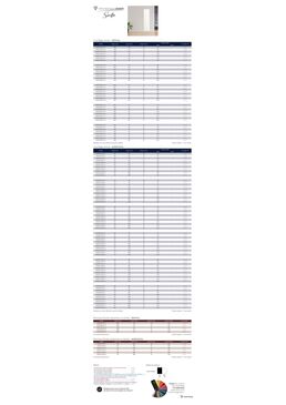 Radiateur plat design | Sevilla VD4640 en acier à inertie fluide