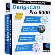 Logiciel de dessin et CAO 2D/3D | Designcad Pro 8000