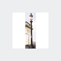 Mât en fonte d'aluminium pour candélabre | Champs Elysées