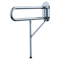 Barre de maintien escamotable avec pied en laiton chromé | 7926-01