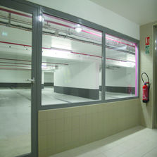 Cloison vitrée modulaire filante SMF30+CV | Cloison vitrée EI30