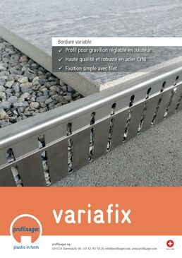 Bordure variable | variafix