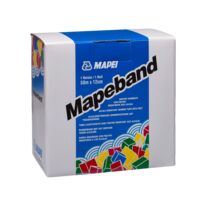 Bande d’étanchéité polyester caoutchoutée | MAPEBAND pour systèmes d’imperméabilisation