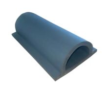 Butée linéaire demi-rond avec bords de fixation | WATTELEZ 