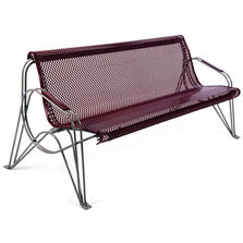 Gamme de bancs et corbeilles en bois exotique ou métal déployé | Ambiente