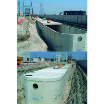 Bassins en béton pour le stockage des eaux pluviales | Cuves et réservoirs de stockage des eaux pluviales