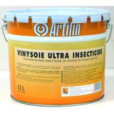 Peinture satinée insecticide pour intérieur | Vinysoie Ultra Insecticide