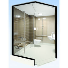 Cellule de bain préfabriquée à intégrer | Hygie