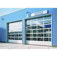 Portes sectionnelles pour locaux industriels et professionnels | Portes sectionnelles aluminium