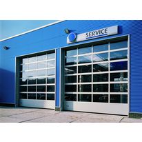 Portes sectionnelles pour locaux industriels et professionnels | Portes sectionnelles aluminium