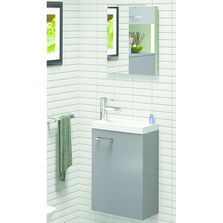 Ensemble lave-mains en résine de synthèse aux formes cubiques | Ensemble lave-mains Palerme