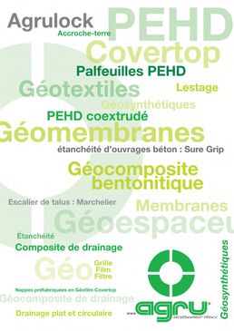 Etanchéité d'ouvrages hydrauliques par géocomposite bentonitique | GEOBENT