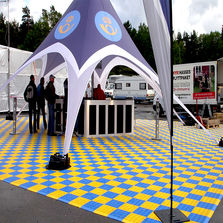 Dalles clipsables polypropylène - design scandinave - garantie 10 ans | MOSAIK CREATION