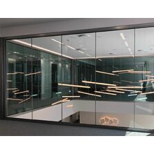 Châssis fixe coupe-feu aluminium à rupture de pont thermique - EI30 | Gamme AluTeq