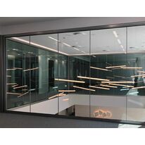 Châssis fixe coupe-feu aluminium à rupture de pont thermique - EI30 | Gamme AluTeq