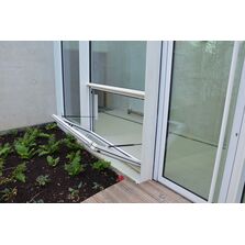Châssis de façade à ouverture seule pour aération et désenfumage | Ecovision O/S