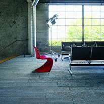 Dalle de moquette à velours tufté structuré, bouclé et rasé | Near & Far