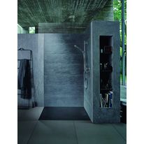 Receveur de douche en résine aspect pierre | Stonetto