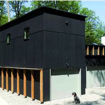 Panneau en papier recyclé haute densité pour décor et agencement | Richlite Black Diamond