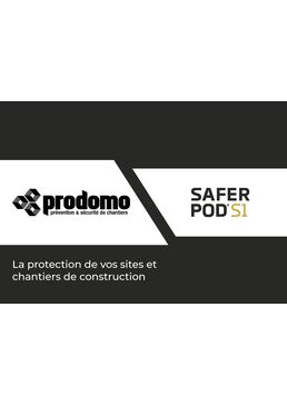 Système de détection d'intrusion pour chantiers et échafaudages | Safer Pod S1 