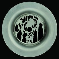 Bonde d'évier en dentelle métallique | Metal lace drain