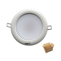Downlight LED à encastrer au plafond rond opaline 7W/11W en lot de 3 à 100 pièces
