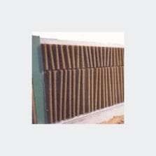 Ecran acoustique en béton de granulats de bois