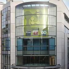 Mur rideau aluminium d'aspect lisse ou à facettes | 1204 VEC / VEP