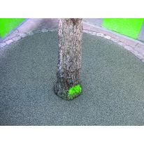 Revêtement extérieur coulé à base de granulats de caoutchouc | Trac