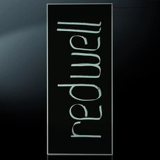 Radiateur avec façade en ardoise type tableau d'écolier | Tableau Noir-Redwell