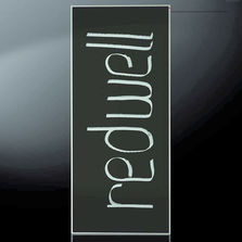 Radiateur avec façade en ardoise type tableau d'écolier | Tableau Noir-Redwell