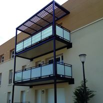 Balcons en acier traditionnels | Balcon métallique standard