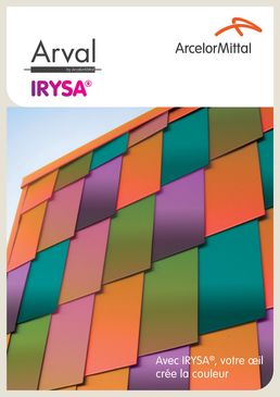 Revêtement irisé pour façades | Irysa