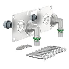 Kit de fixation pour robinetterie sanitaire sur plaque de plâtre | 7778W 