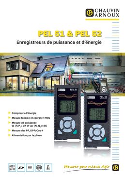 Enregistreur de puissance et compteur d'énergie |  PEL51