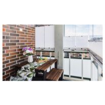 Stores plissées pour vitrage de balcon et terrasse | LUMON FRANCE SAS