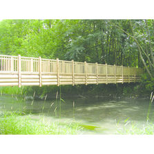 Passerelles piétons en bois et métal | Passerelle piéton