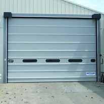 Porte industrielle à empilement pout l'extérieur | Novospeed Outdoor