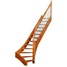 Escaliers en chêne droits ou quart tournant | Vario