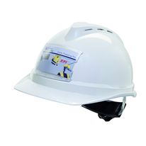 Casque à porte-badge intégré | Casque V-Gard 500  Porte-Badge