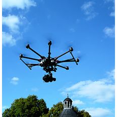 Drone hélicoptère à caméra thermique embarquée | Ecodrone