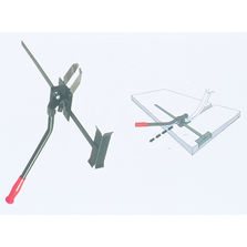 Outil pour réalisation de passages techniques dans isolant en plaque | Canal Cut