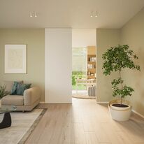 Système de porte coulissante à profilé dissimulé | Xperta Invisible Bois