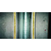 Panneau isolant hydrofuge CF 1 h pour gaines techniques | Rockplak