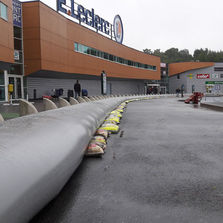 Citerne souple pour protection anticrue | Digue anti-inondation