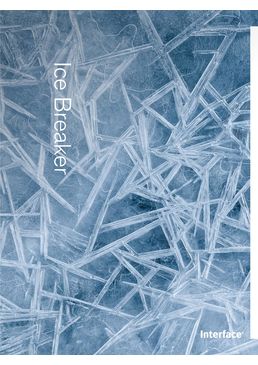 Dalles de moquette modulaires velours tufté en fibre recyclée | Ice Breaker